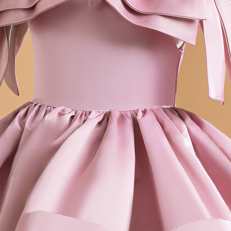 Satin Bow Sleeveless Midi Dresses - image 10