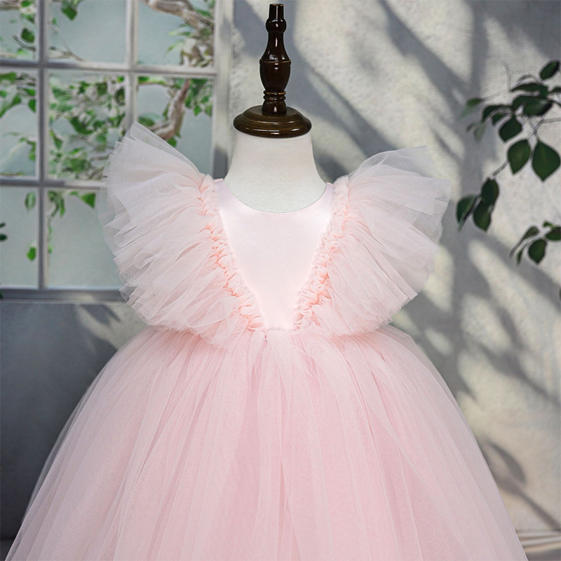 Mesh Folds Sleeveless Midi Dresses - image 15