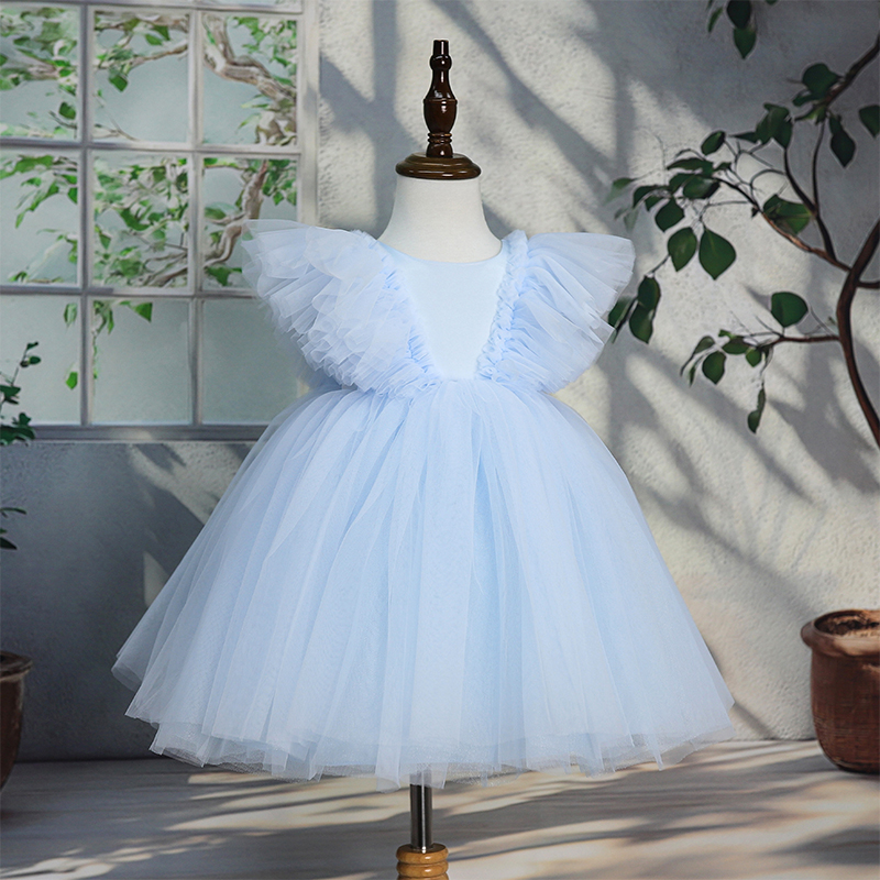 Mesh Folds Sleeveless Midi Dresses - image 21