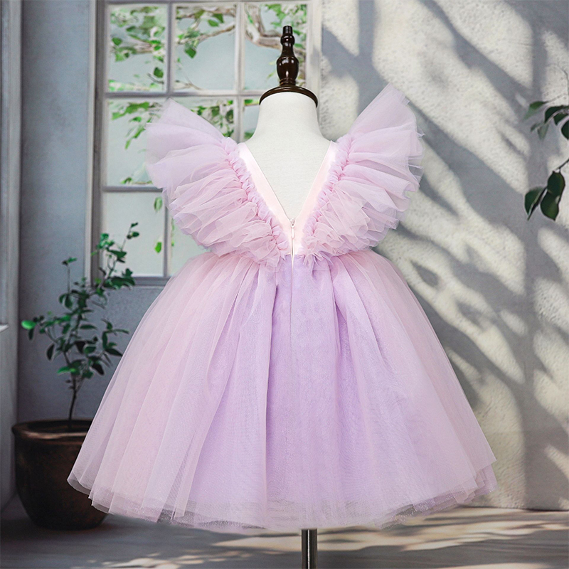 Mesh Folds Sleeveless Midi Dresses - image 25