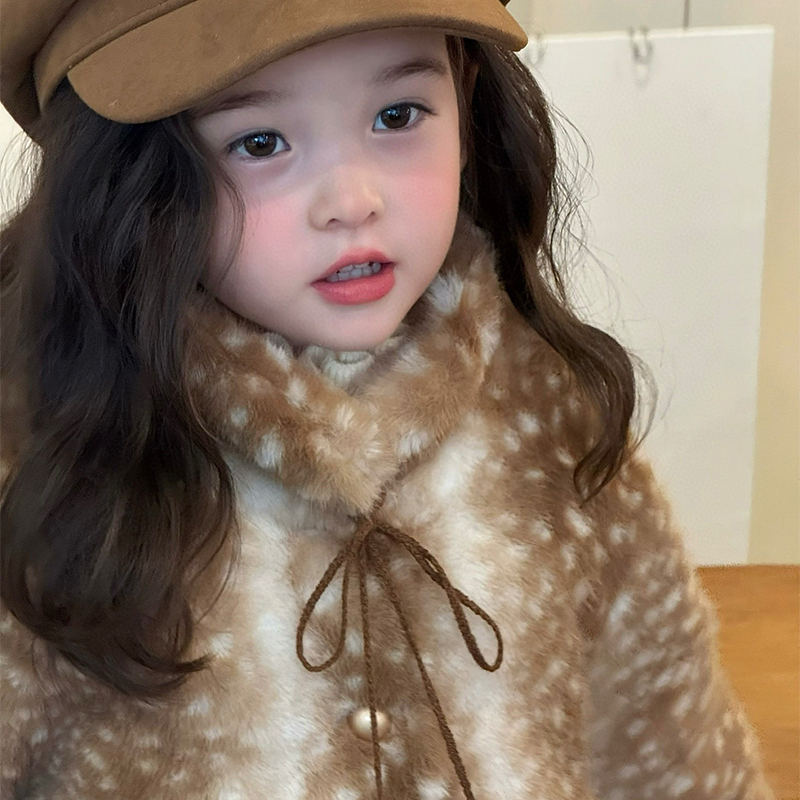 Faux Fur Fuzzy Ball Long Sleeve Regular Outerwears - image 12