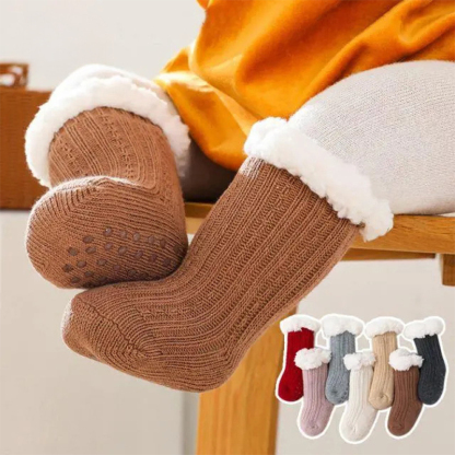 Solid With Bow Socks - image 2