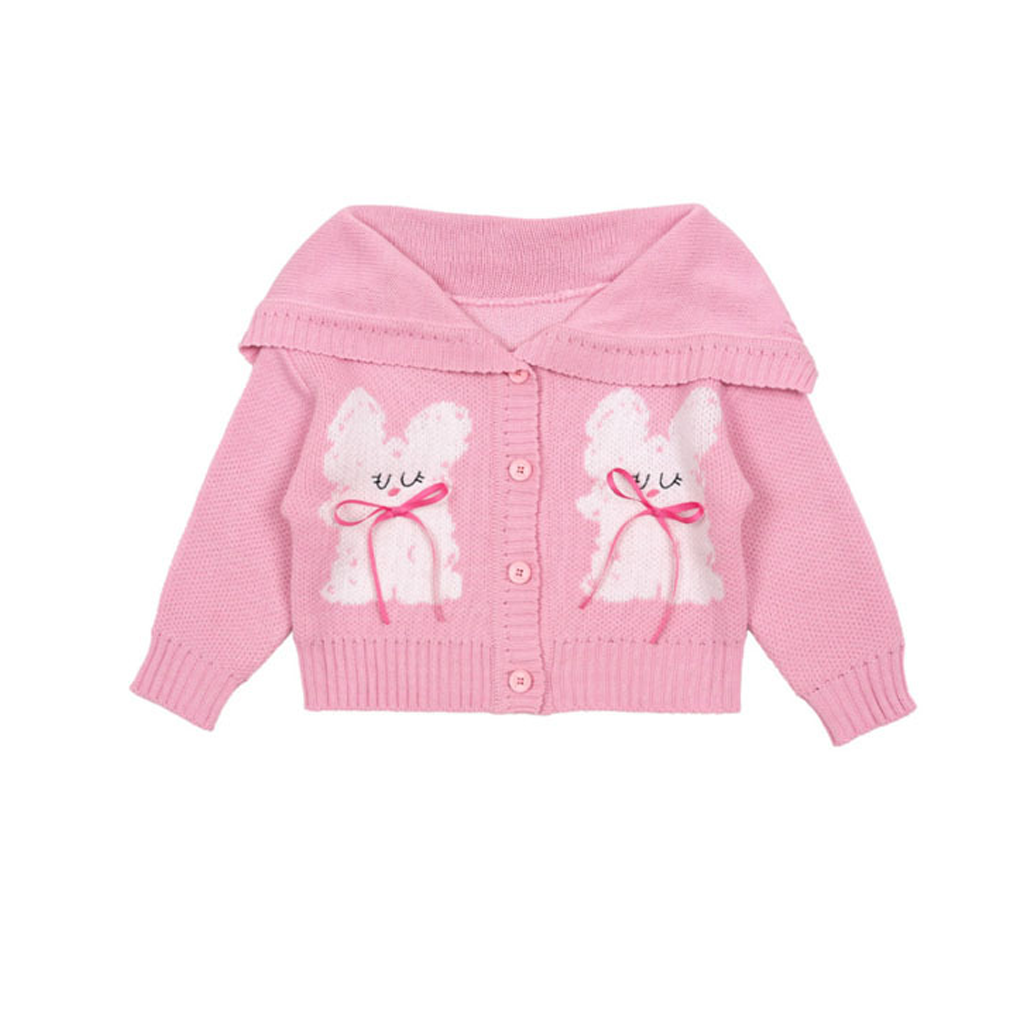 [Archive Sale] Yarn/wool Yarn Webbing Long Sleeve Regular Tops  And Short Skirts Set - image 5