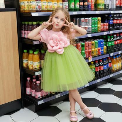 [Archive Sale] Scuba Knit Rosette Short Sleeve Midi Dresses - image 6