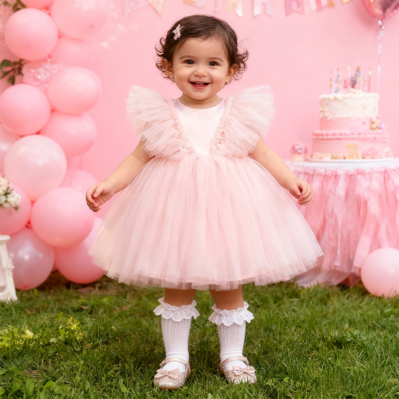 Mesh Folds Sleeveless Midi Dresses - image 1