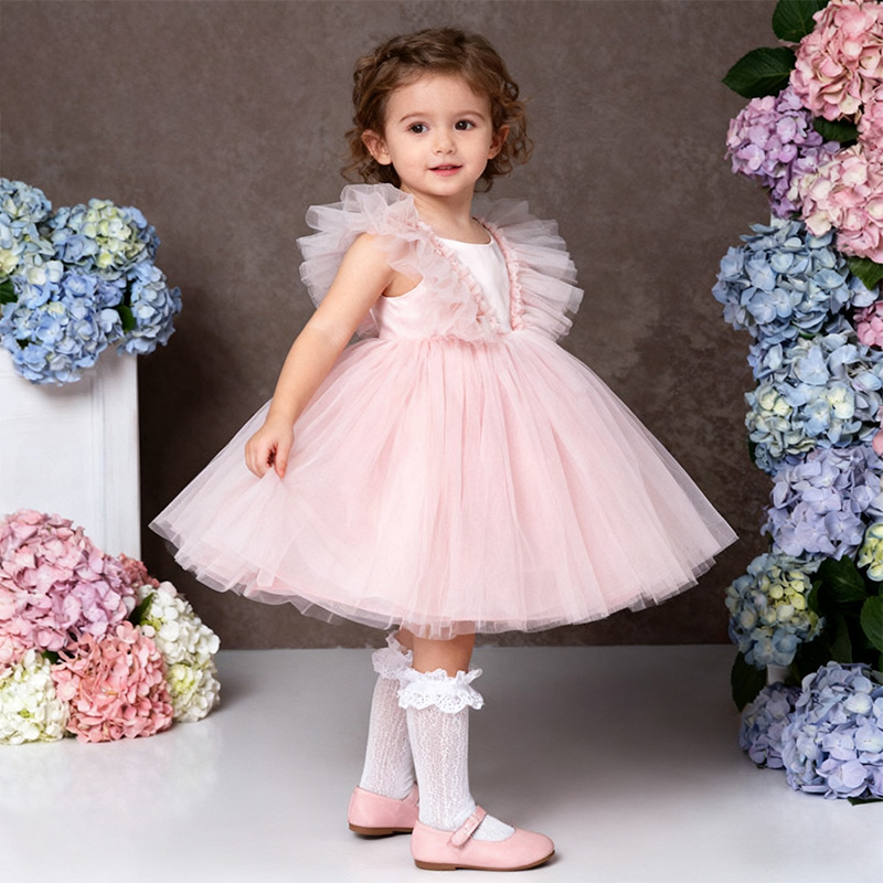 Mesh Folds Sleeveless Midi Dresses - image 2