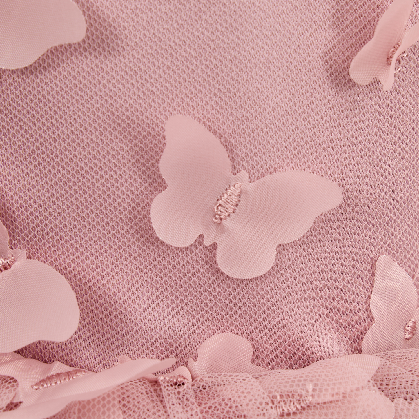 Chemical Fiber Blend Bow Long Sleeve Midi Dresses - image 9