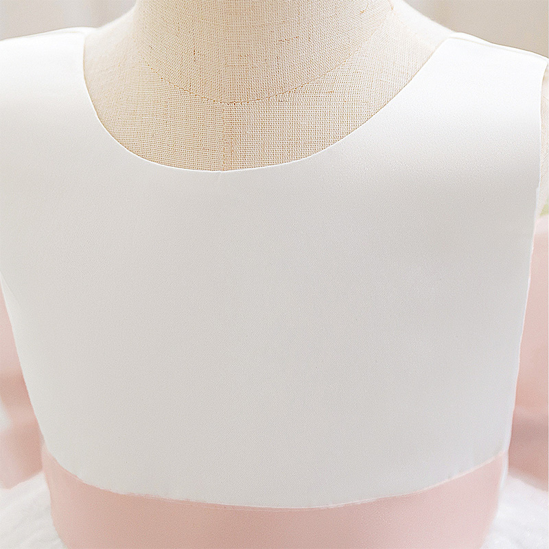 Mesh Bow Sleeveless Midi Dresses - image 5
