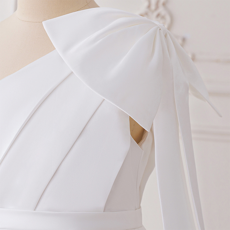 Satin Bow Sleeveless Maxi Dresses - image 16