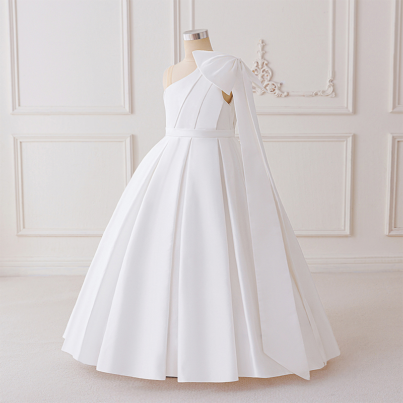 Satin Bow Sleeveless Maxi Dresses - image 15