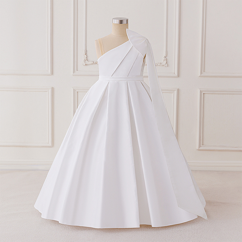 Satin Bow Sleeveless Maxi Dresses - image 12