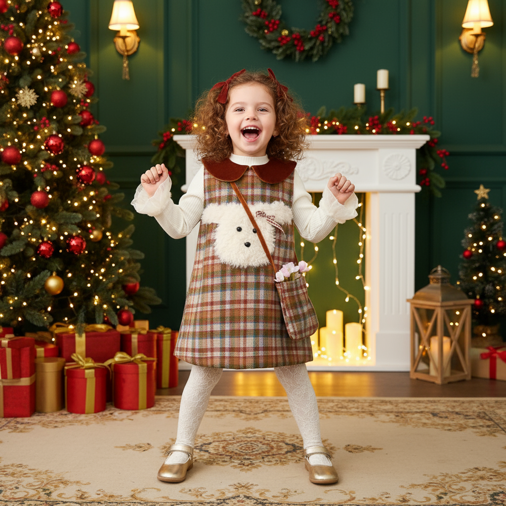 [Archive Sale] Chemical Fiber Blend Pocket Stitching Sleeveless Midi Dresses - image 3