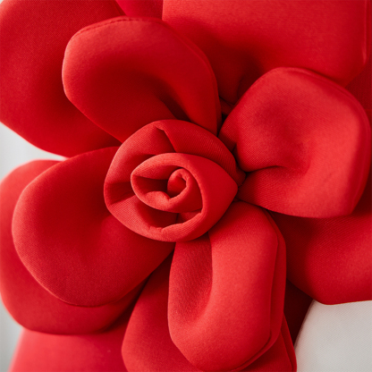 Scuba Knit Rosette Sleeveless Midi Dresses - image 15