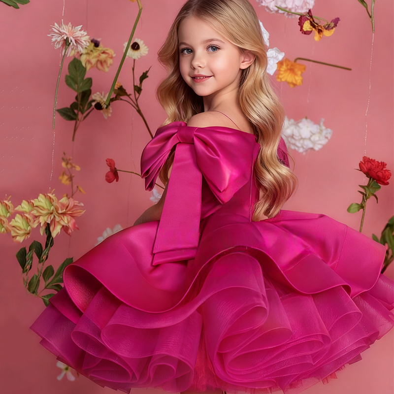 Satin Bow Sleeveless Regular Dresses - image 2