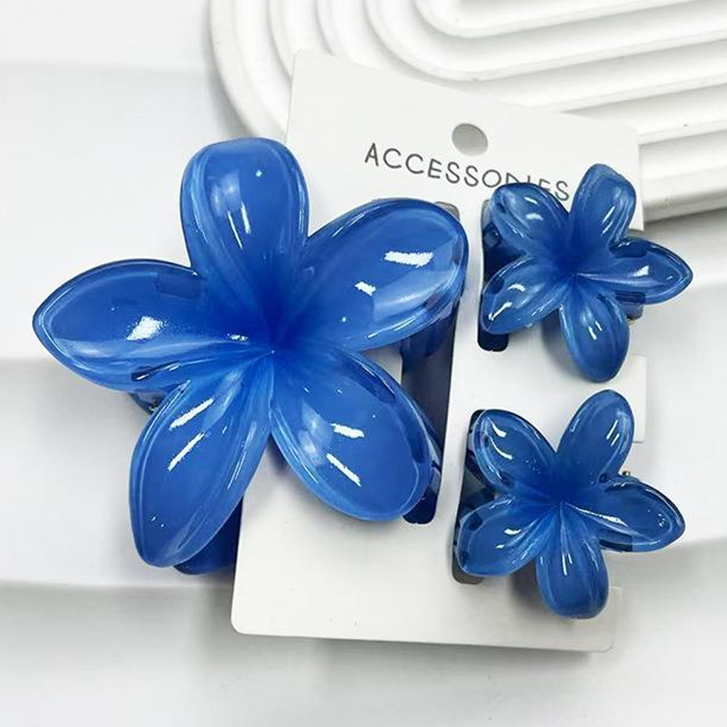 Lace With Bow Barrette - Blue Combination - 1-16Y - image 20