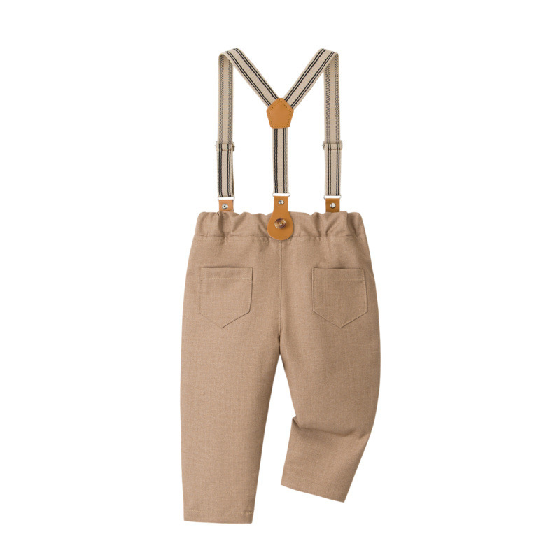 [Archive Sale] Cotton Bow Overalls Long Sleeve Regular Formal Suit - image 9