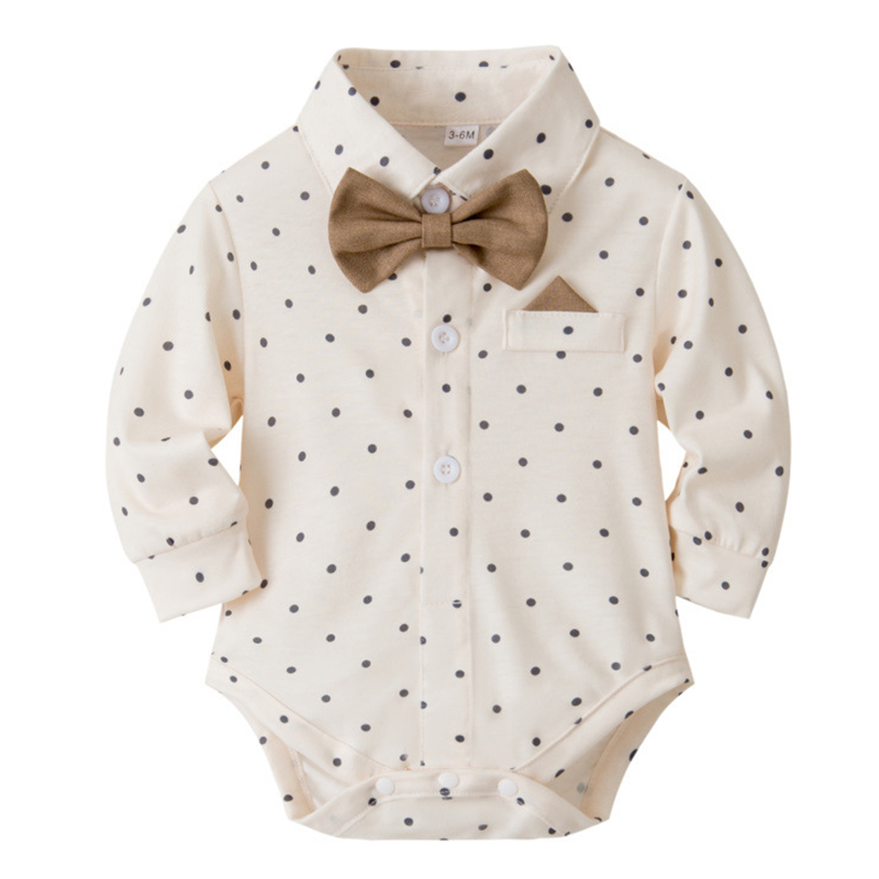 [Archive Sale] Cotton Bow Overalls Long Sleeve Regular Formal Suit - image 3