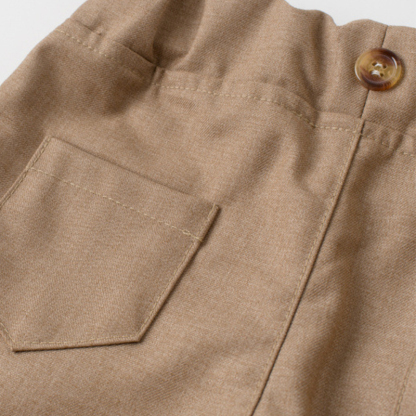 [Archive Sale] Cotton Bow Overalls Long Sleeve Regular Formal Suit - image 13