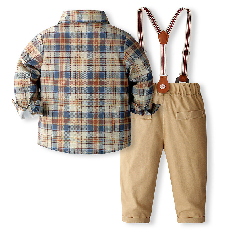 [Archive Sale] Cotton Bow Overalls Long Sleeve Regular Formal Suit - image 2