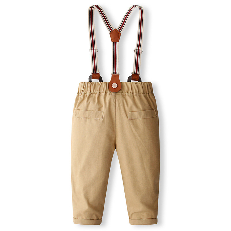 [Archive Sale] Cotton Bow Overalls Long Sleeve Regular Formal Suit - image 5