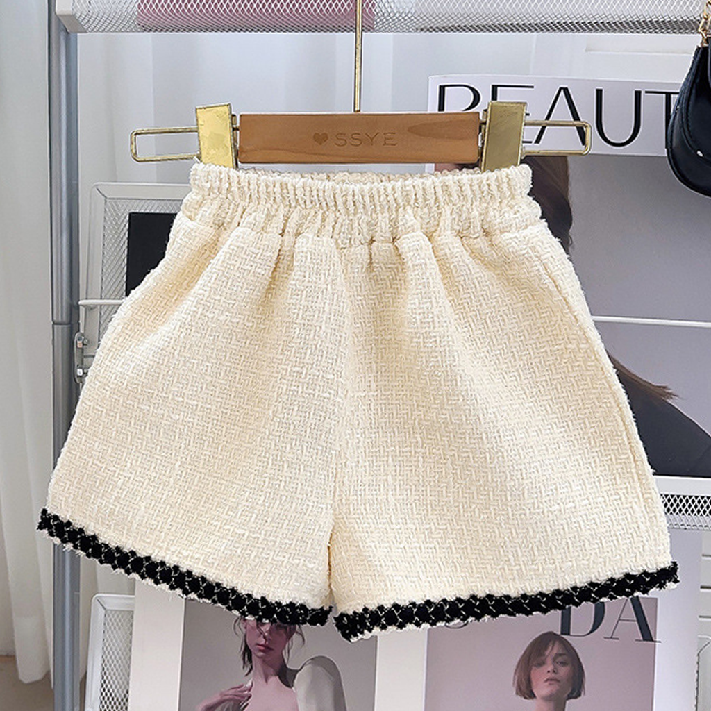 Tweed Panel Long Sleeve Crop Two-piece Set - image 18