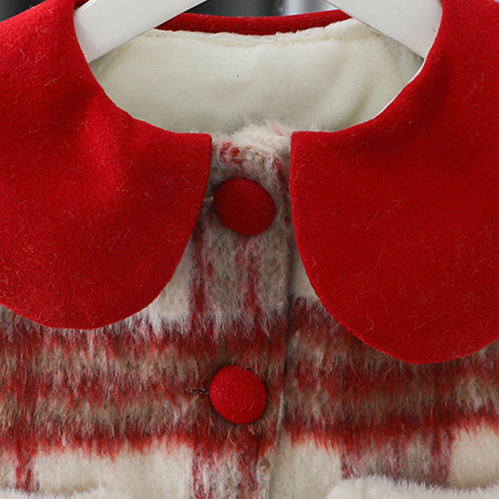 Woolen Fur Long Sleeve Short Two-piece Set - image 10