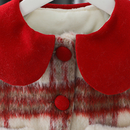 Woolen Fur Long Sleeve Short Two-piece Set - image 10