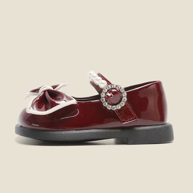 Solid Pearl Round Toe Mary Janes - image 2