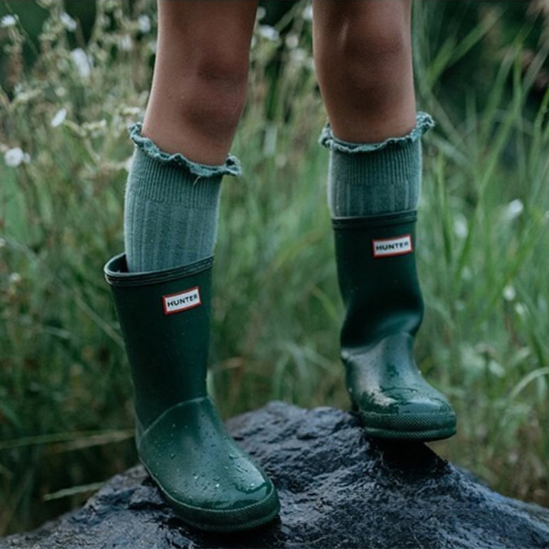 Solid Braided Design Socks - image 6