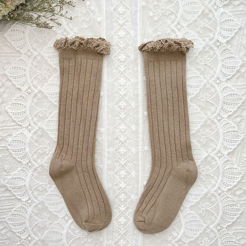 Solid Braided Design Socks - image 15