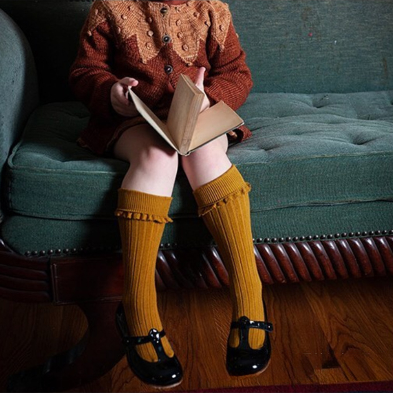 Solid Braided Design Socks - image 18