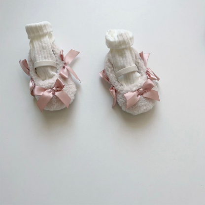 Solid Bow Round Toe Mary Janes - image 7