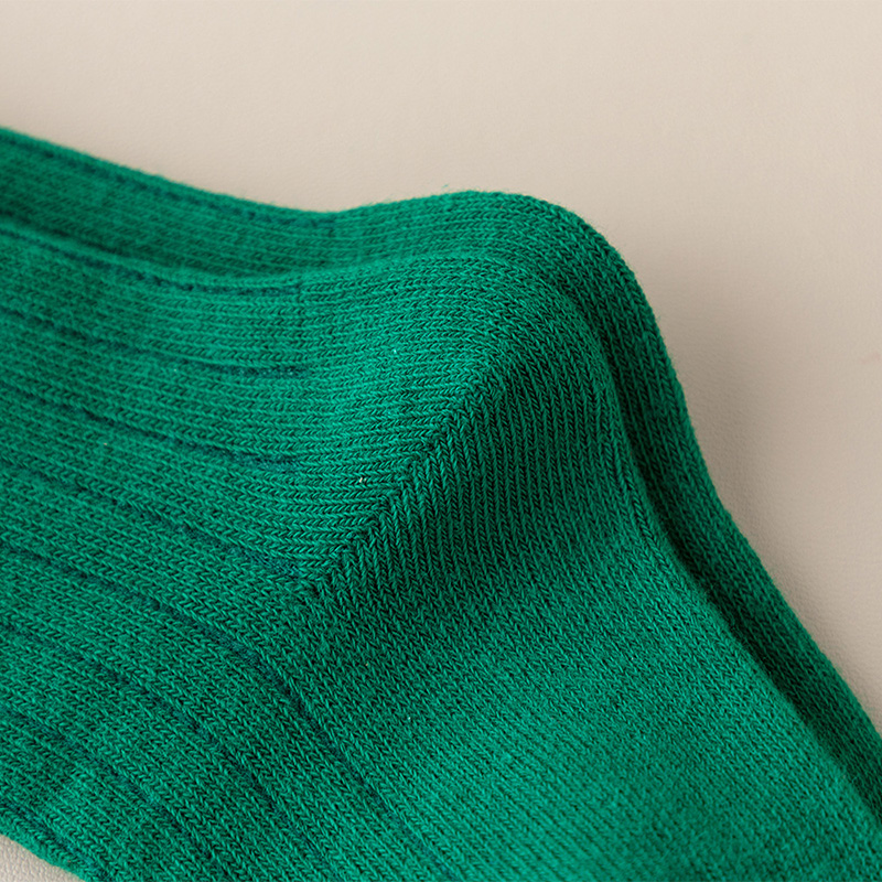 Solid With Bow Socks - image 5