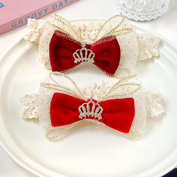 Polka Dots With Bow Hairband - image 5