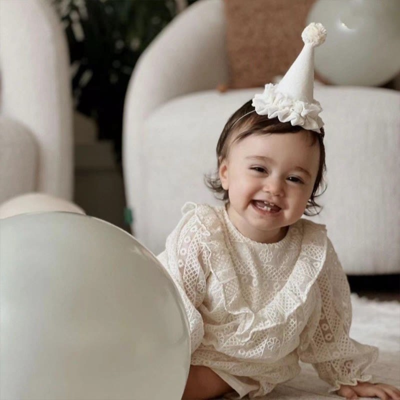 Solid With Embroidery Hairband - image 1