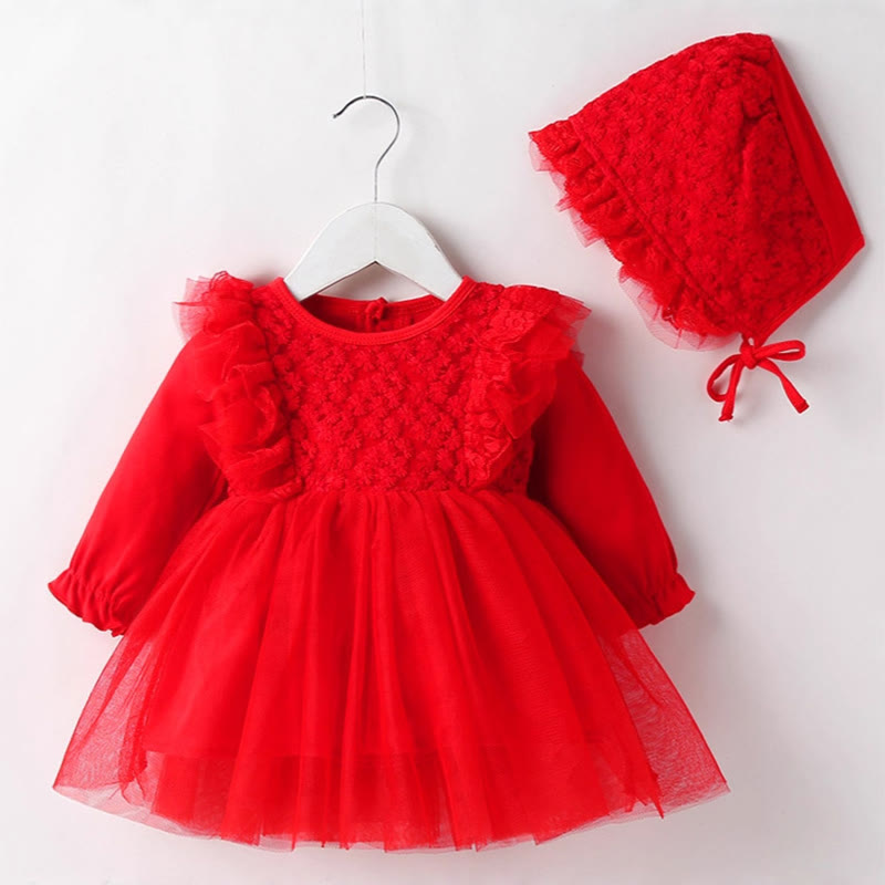 Cotton Lace Folds Long Sleeve Regular Bodysuit - image 12