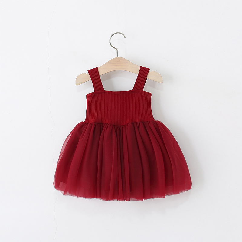 Mesh Bow Sleeveless Regular Dresses - image 8