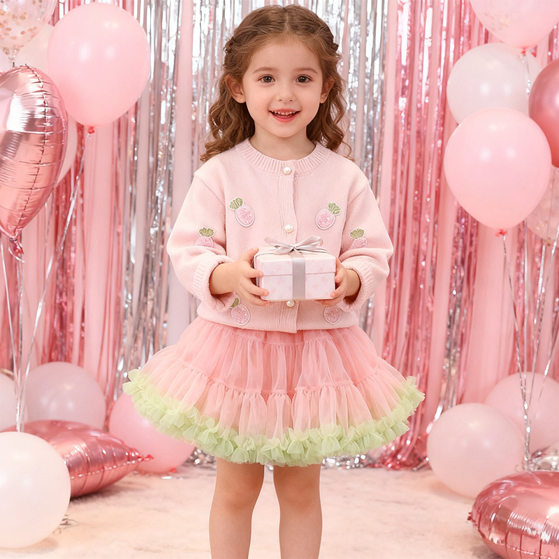 [Archive Sale] Yarn/wool Yarn Folds Long Sleeve Regular Two-piece Set - image 3