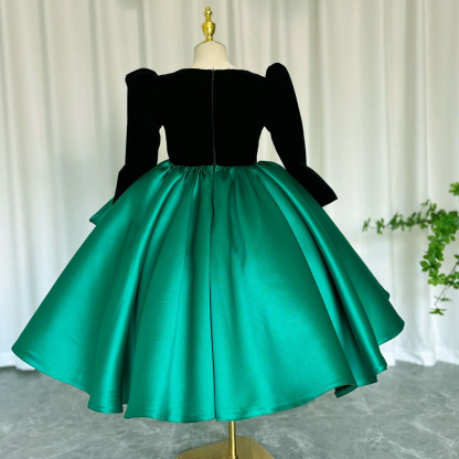 Satin Split Joint Long Sleeve Maxi Dresses - image 4