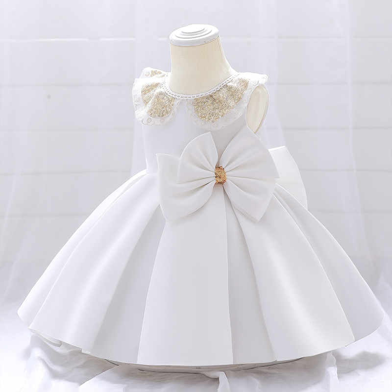 Satin Bow Sleeveless Midi Dresses - image 3