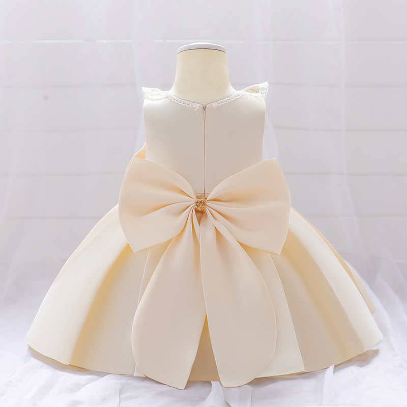 Satin Bow Sleeveless Midi Dresses - image 16