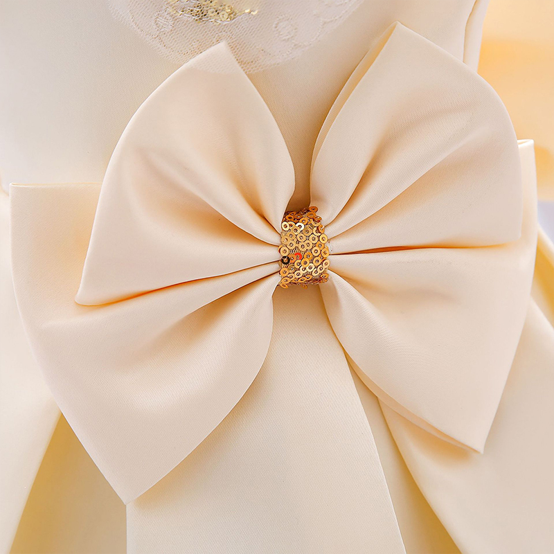 Satin Bow Sleeveless Midi Dresses - image 19