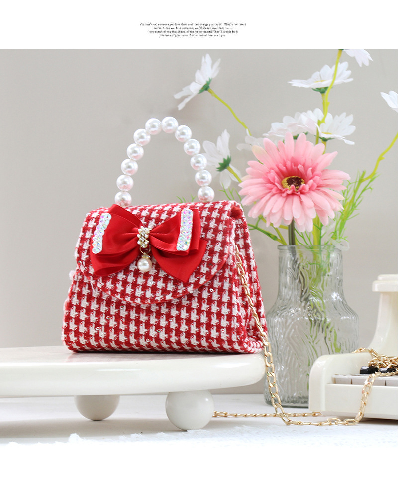 Houndstooth With Pearls Bags - image 8