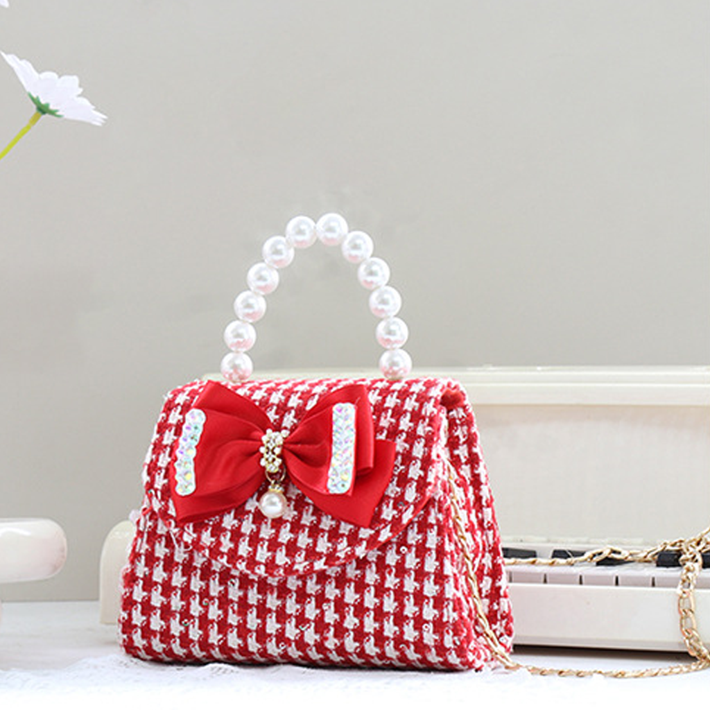 Houndstooth With Pearls Bags - image 7