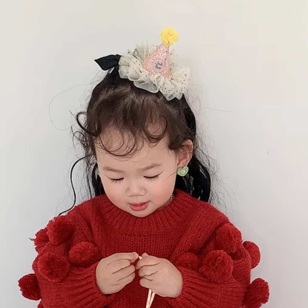 Polka Dots Fuzzy Ball Hairband - image 8