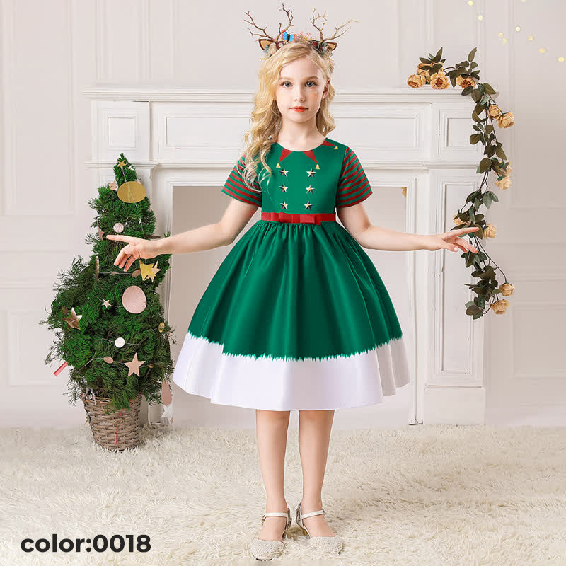 Green Christmas Dress Only $15.99  (110cm size) – One Left | 48H Shipping - 0018 - 110cm - image 5
