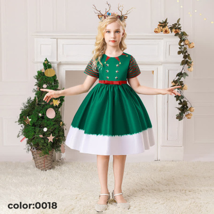 Green Christmas Dress Only $15.99  (110cm size) – One Left | 48H Shipping - 0018 - 110cm - image 5