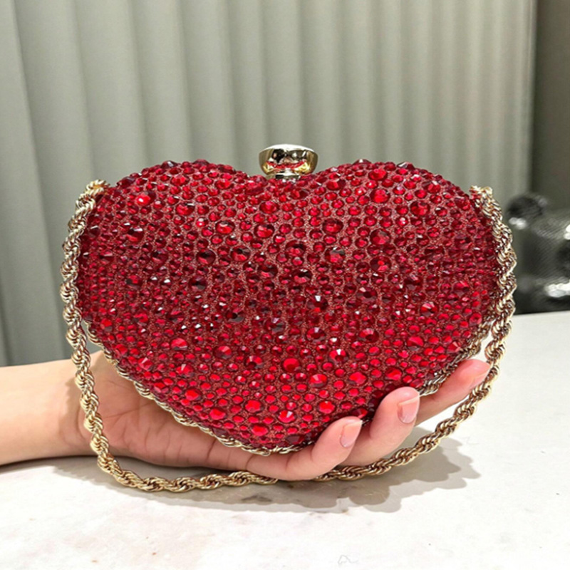 Solid With Rhinestones Bags - Red - 4-16Y - image 4