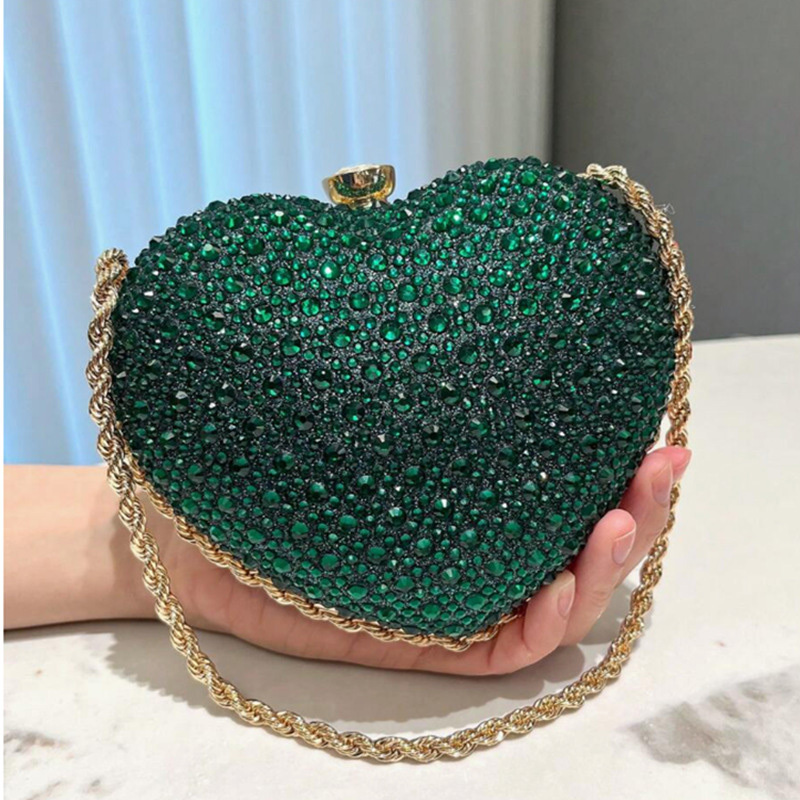 Solid With Rhinestones Bags - Green - 4-16Y - image 7