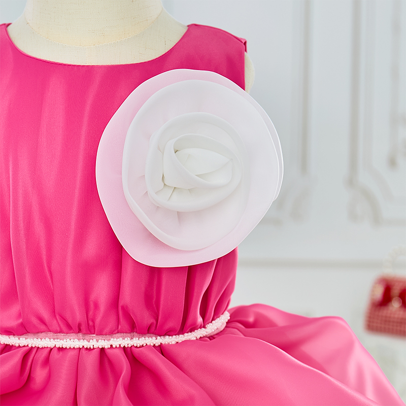 Organza Rosette Sleeveless Midi Dresses - image 3